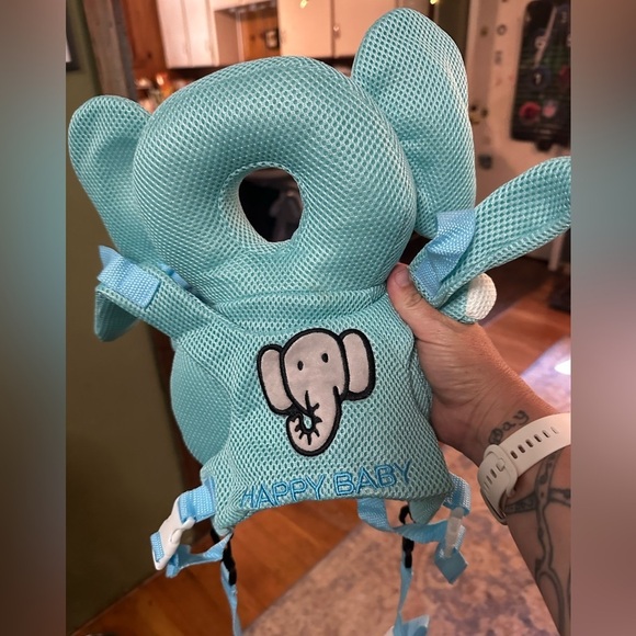 NIB! Baby Walker Head Protector Toddler Backpack Wear Safety Pad - Picture 2 of 10